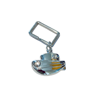 Schlüsselanhänger Del Conte in Silber PCAGBOAT - PCAGBOAT